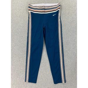 Nike Pro Dri Fit Compression Tights‎ Pants (Women's Medium) Teal Blue